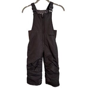Arctix Toddler Chest High Bib Overalls Snow Pants/Suit Black 4T Skiing Sledding